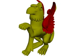 Griffin 3D Model preview