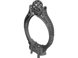 Ring 3D Model preview