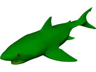Shark 3D Model preview