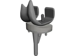 Knee 3D Model preview