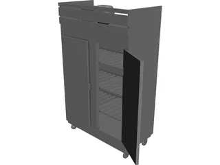 Refrigerador 3D Model preview