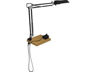 Lamp Office 3D Model preview