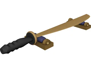 Sword Arabia 3D Model preview