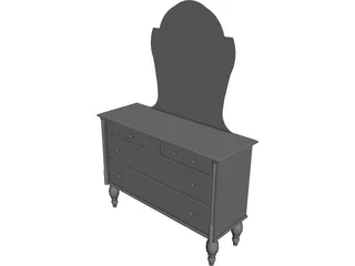 Vanity 3D Model preview