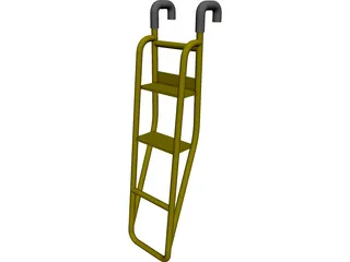 Crew Ladder F-5e 3D Model preview