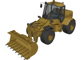JCB 435b 3D Model preview