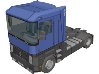 Renault Magnum 3D Model preview