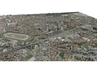 Toulouse City (France) [Part 3/4] 3D Model preview