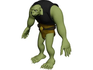 Ogro Chistoso Male 3D Model preview