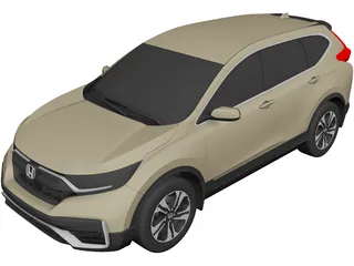 Honda CR-V LX (2021) 3D Model preview