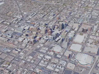 Phoenix City, USA (2022) 3D Model preview