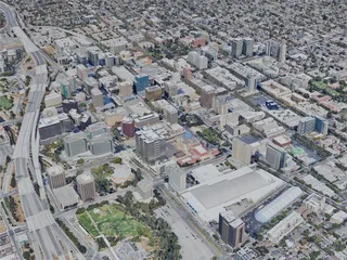 San Jose City, USA (2023) 3D Model preview