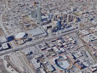 Oklahoma City, USA (2023) 3D Model preview