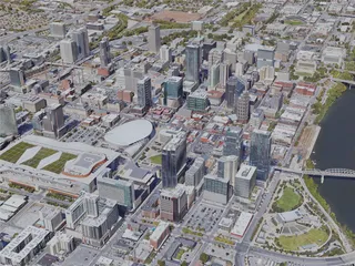 Nashville City, USA (2022) 3D Model preview