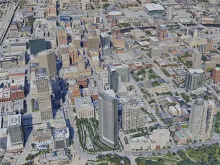 Milwaukee City, USA (2022) 3D Model preview