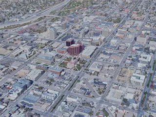 Colorado Springs City, USA (2022) 3D Model preview