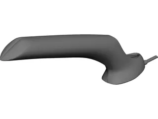 Surgical Cannula 3D Model preview