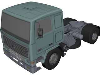 Volvo F-12 3D Model preview
