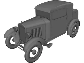 Salmson (1925) 3D Model preview