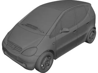 Mercedes-Benz A-class 3D Model preview