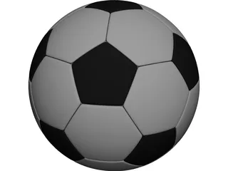 Soccer Ball 3D Model preview