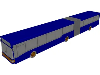 MAN Bus NG272 3D Model preview