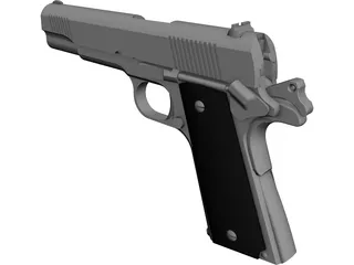 M1911A1 3D Model preview