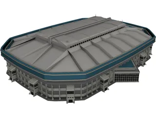 Stadium 3D Model preview