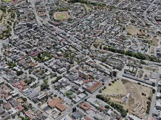 Gqeberha City, South Africa (2023) 3D Model preview