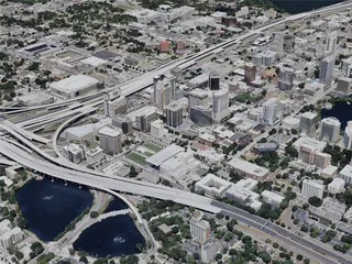 Orlando City, USA (2023) 3D Model preview