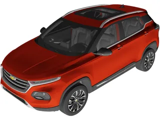 Chevrolet Groove (2022) 3D Model preview