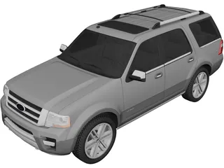 Ford Expedition (2015) 3D Model preview