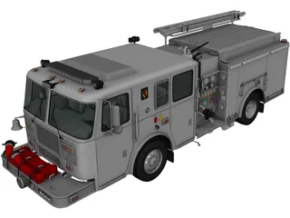Seagrave Marauder II (2014) 3D Model preview
