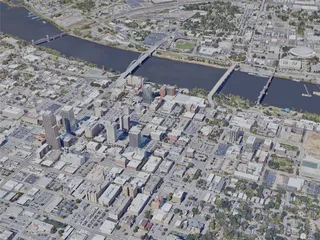 Little Rock City, USA (2024) 3D Model preview