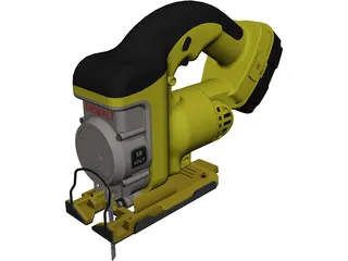 Dewalt Jigsaw 3D Model preview