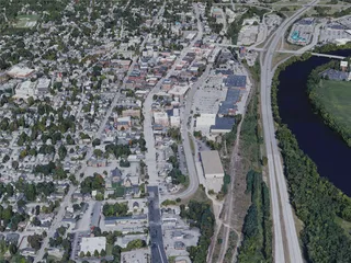 Concord City, NH, USA (2023) 3D Model preview