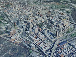 Richmond City, VA, USA (2024) 3D Model preview