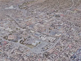 Santa Fe City, NM, USA (2023) 3D Model preview