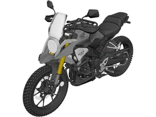 Honda CB300R (2017) 3D Model preview