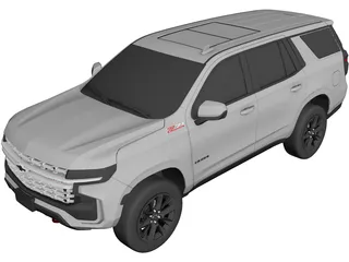 Chevrolet Tahoe Z71 (2021) 3D Model preview