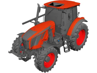 Zetor Crystal HD 3D Model preview