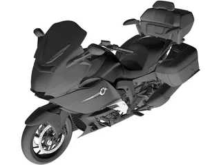 BMW K 1600 GT (2011) 3D Model preview