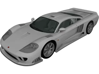 Saleen S7 Twin Turbo (2009) 3D Model preview