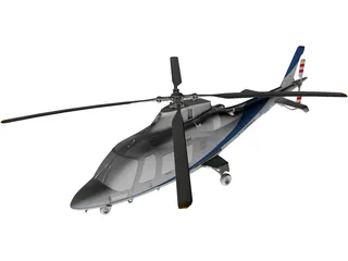 AgustaWestland AW109 GrandNew 3D Model preview