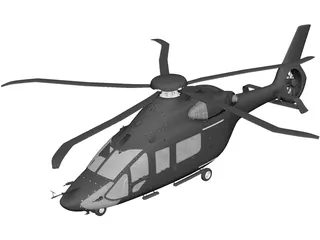 Airbus Helicopters H160 3D Model preview