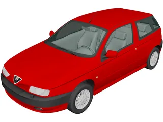 Alfa Romeo 145 (1994) 3D Model preview