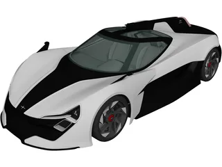 Apex AP-0 Concept (2020) 3D Model preview