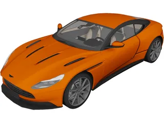 Aston Martin DB11 (2016) 3D Model preview