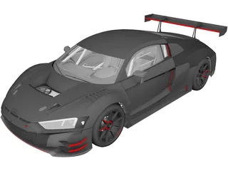 Audi R8 LMS GT3 (2020) 3D Model preview