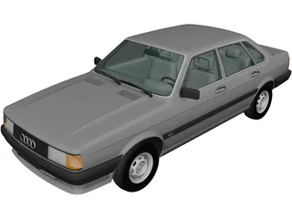 Audi 80 [B2] (1985) 3D Model preview